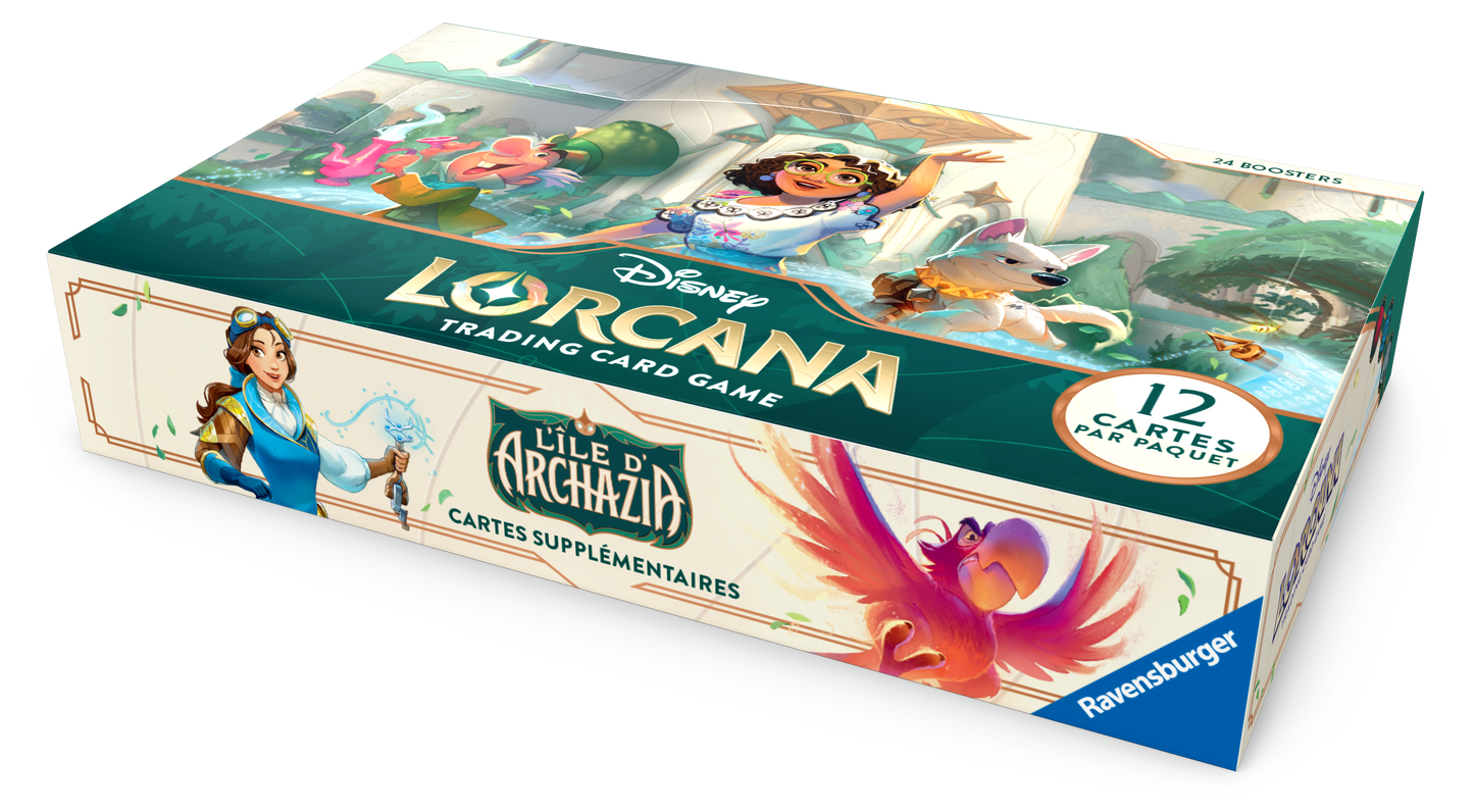 Disney Lorcana : Display Chapitre 7 – L’Île d’Archazia – Francais