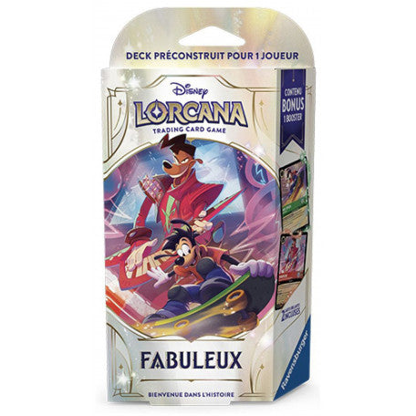 Deck de Démarrage Disney Lorcana - Chapitre 9 - Fabuleux - Powerline / Max - FR