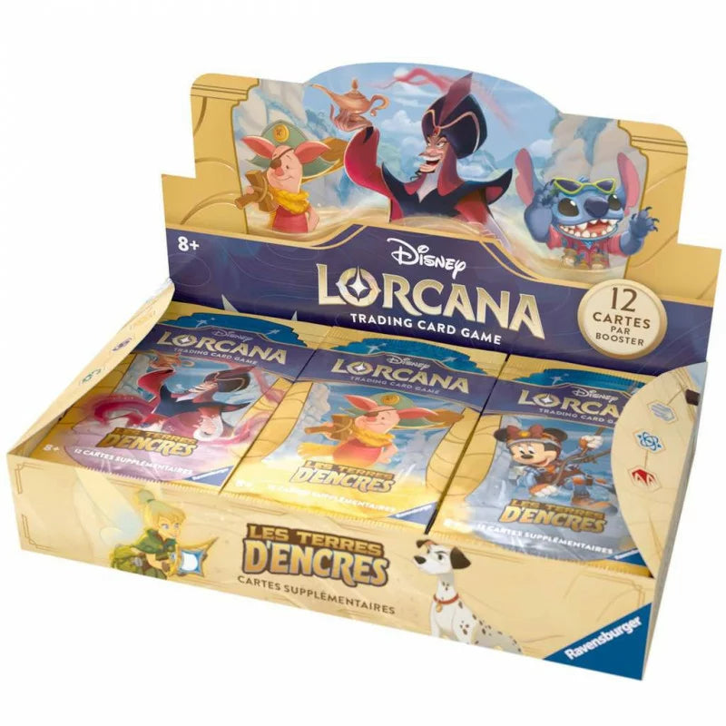 Disney Lorcana : Boite de 24 boosters Chapitre 3 - Les Terres d'encres - Francais