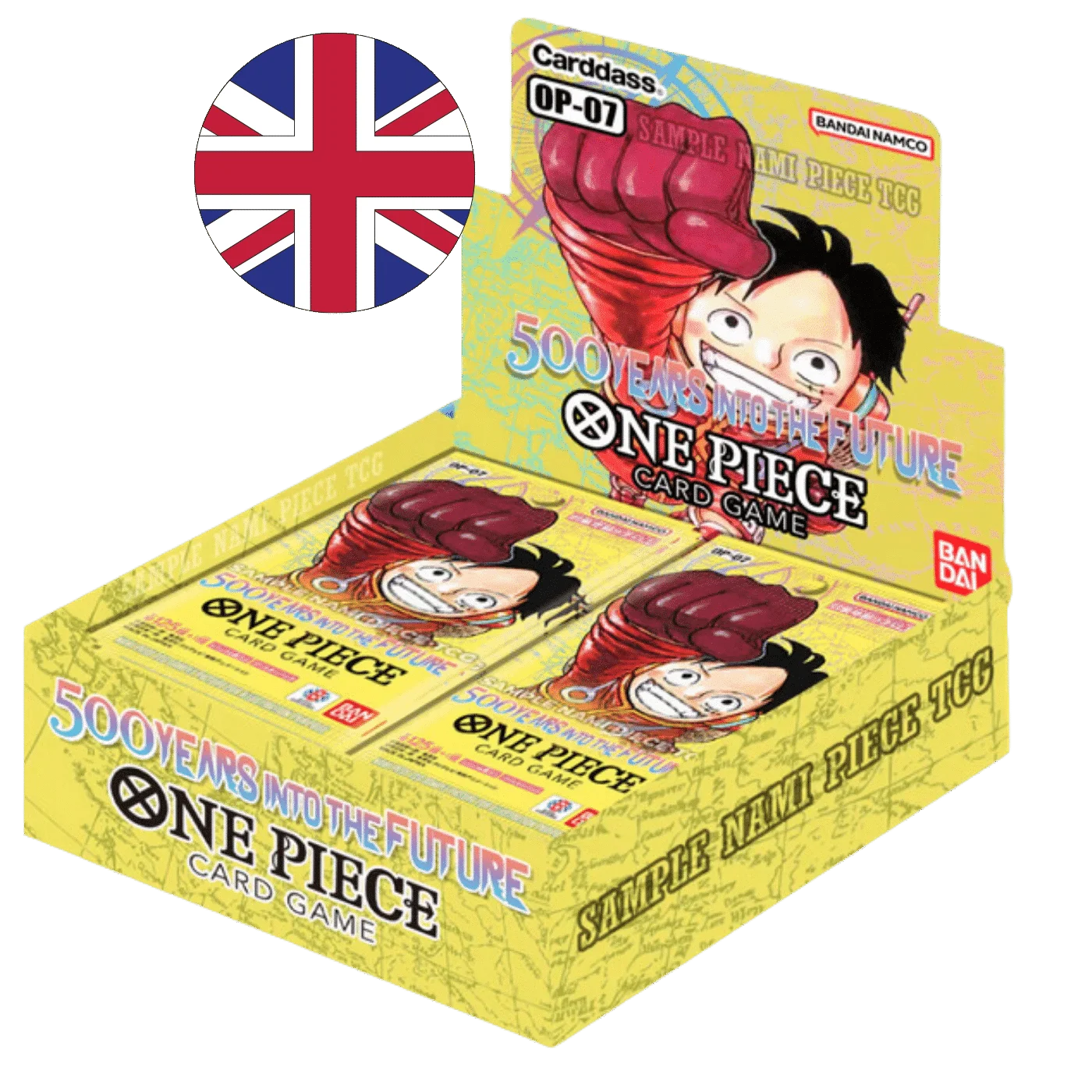 One Piece Card Game : OP07 500 Years in the future - Boite de booster anglais