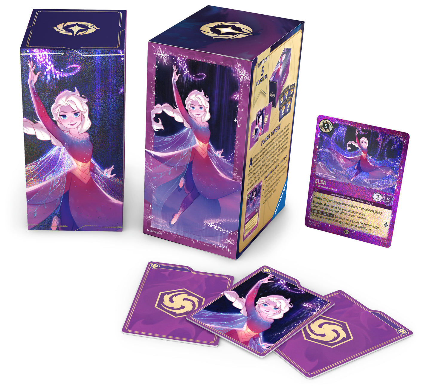 Coffret Cadeau Disney Lorcana : Fabuleux - Elsa - Chapitre 9 - Francais