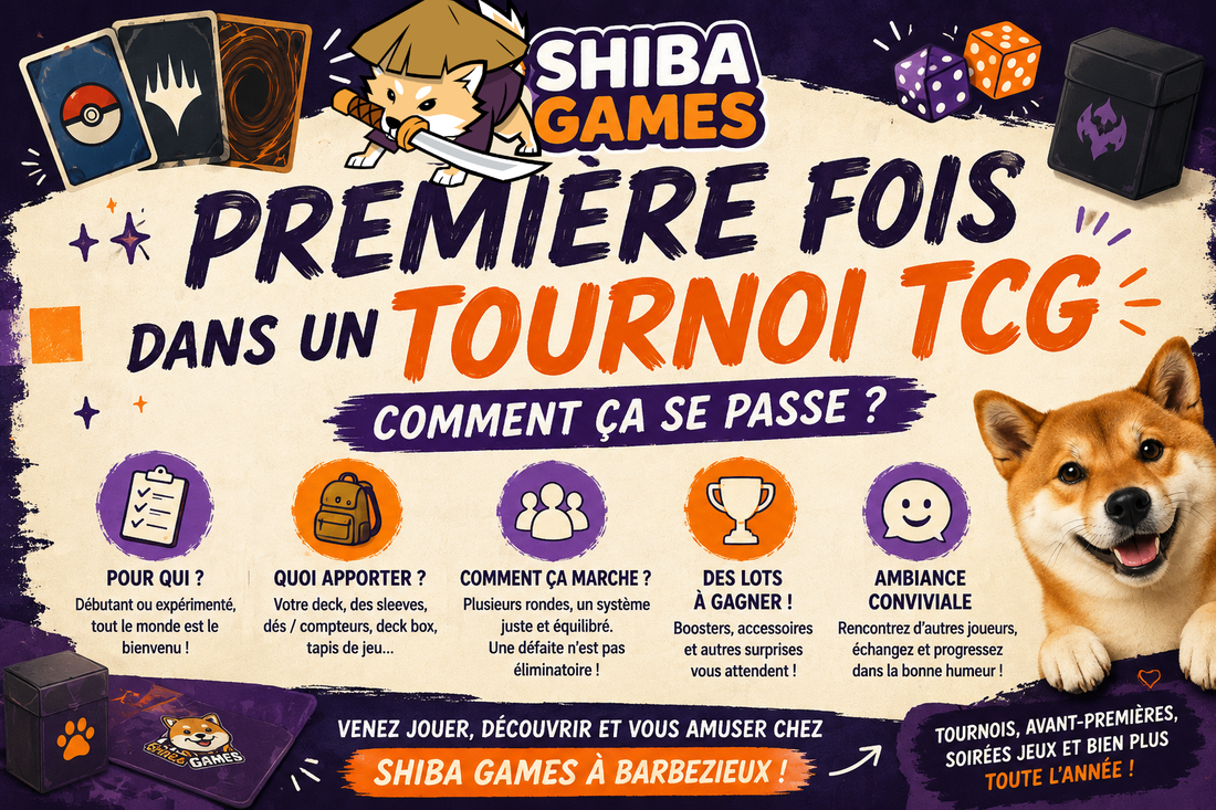 Première fois dans un tournoi TCG : comment ça se passe ?