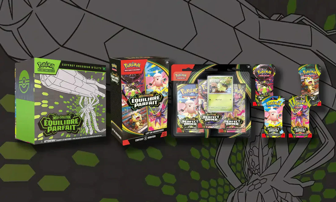 Pokémon Équilibre Parfait ME03 : tout savoir sur la nouvelle extension disponible chez Shiba Games à Barbezieux