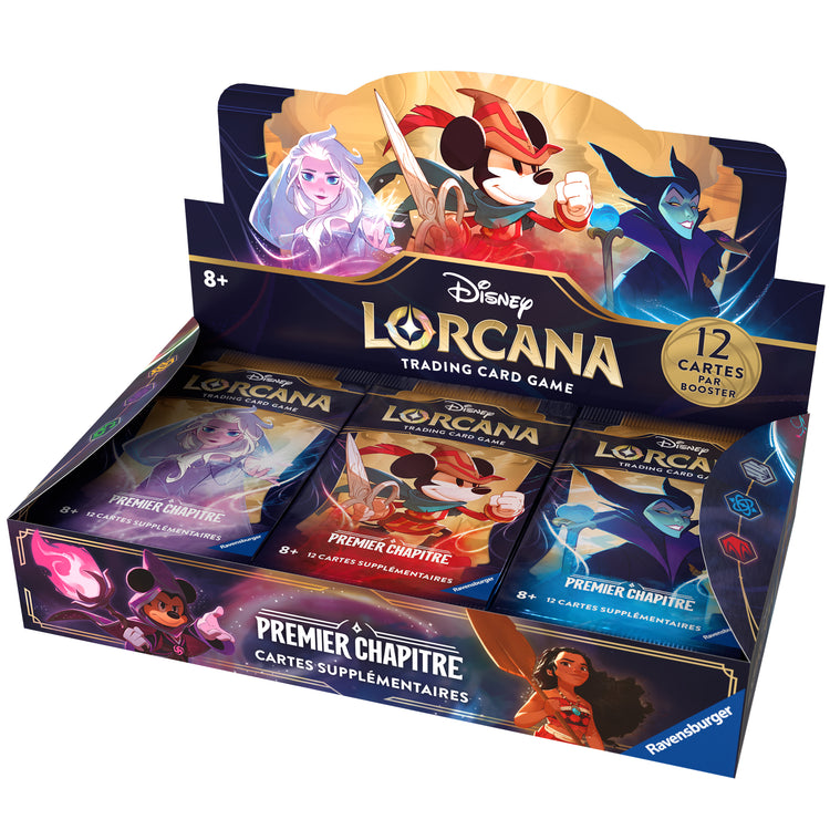 Boites de boosters et coffrets Lorcana