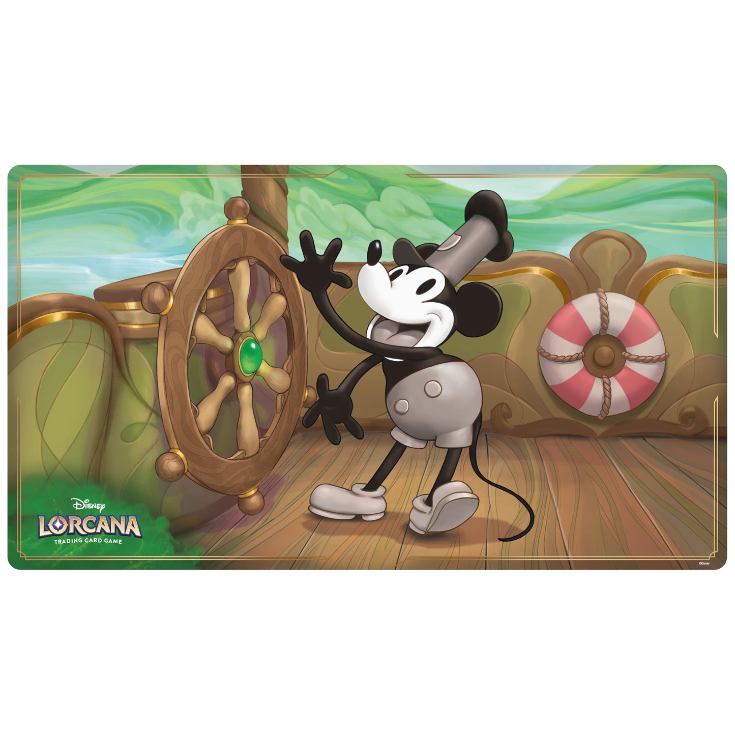 Disney Lorcana TCG : Tapis de jeu Mickey Chapitre Premier