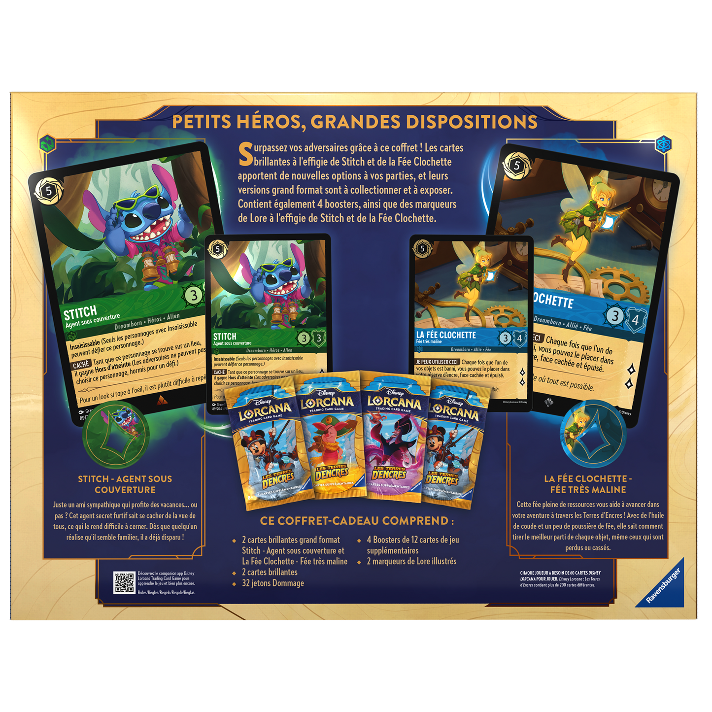 Disney Lorcana : Coffret cadeau Chapitre 3 - Les terres d'encres - Francais