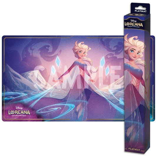 Disney Lorcana Chapitre 6 : Tapis de jeu Elsa - Mer Azurite