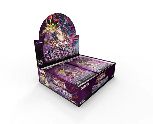 Chaos Origins YuGiOh Display en anglais