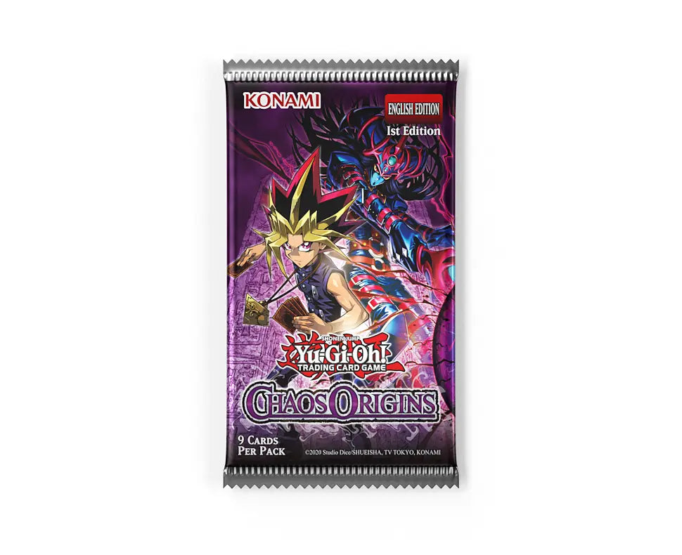 Chaos Origins YuGiOh Display en anglais