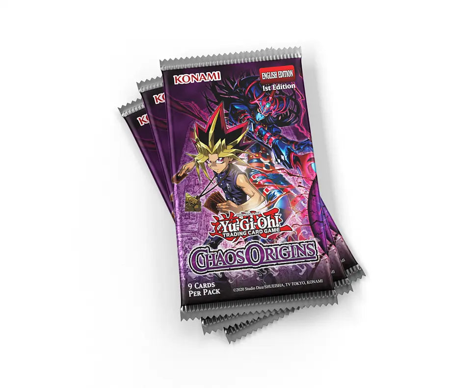 Chaos Origins YuGiOh Display en anglais