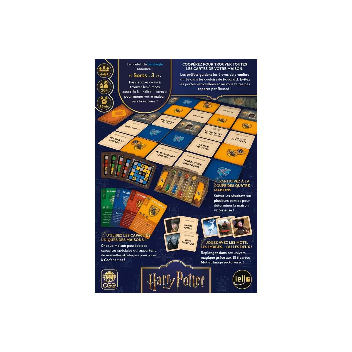 Codenames : retour à Poudlard - Harry Potter