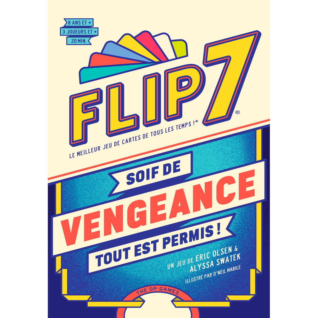Flip 7 Vengeance – Jeu de cartes Stop ou Encore | Shiba Games