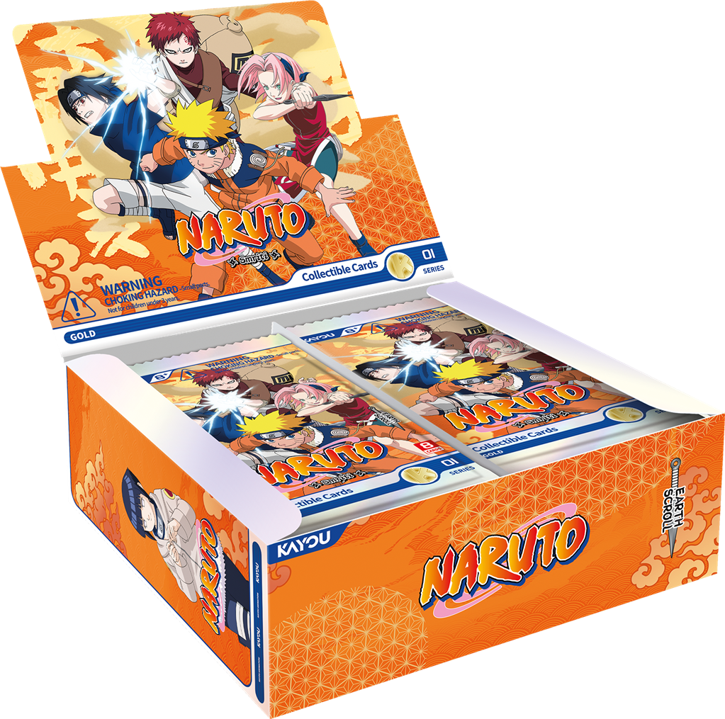 Kayou display Naruto (20 boosters) - Earth Scroll
