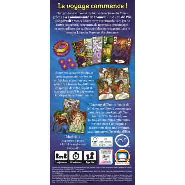 La Communauté de l’Anneau – Le Jeu de Plis Coopératif