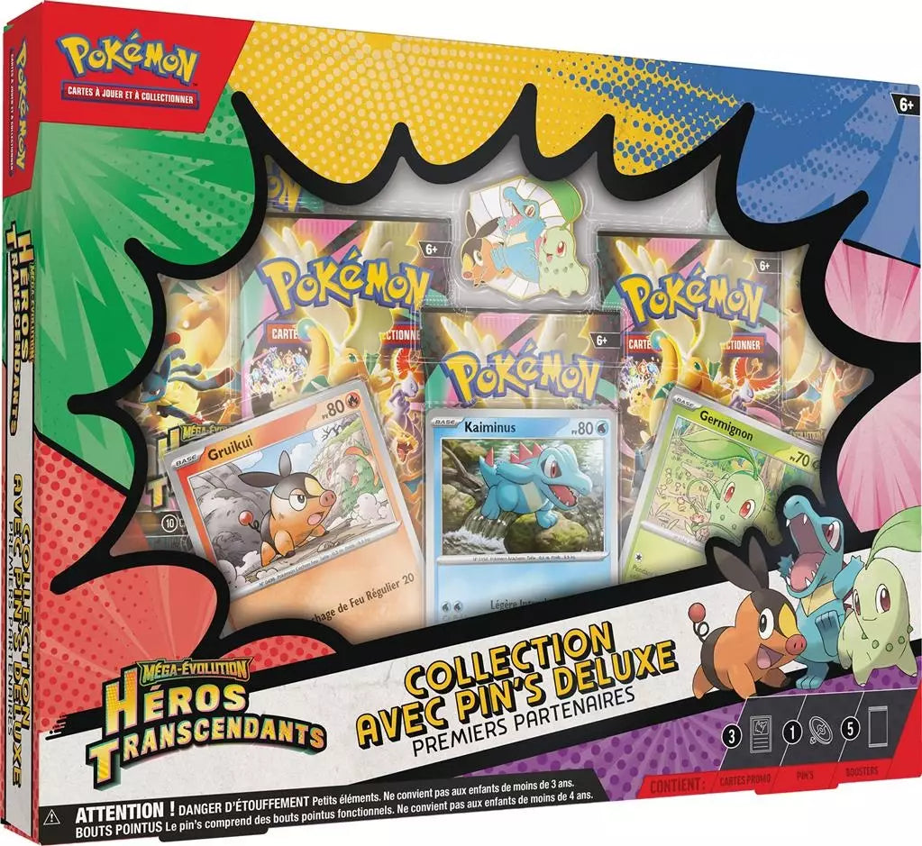 Pokemon - Héros Transcendants - ME2.5 -  Deluxe pin box - FR