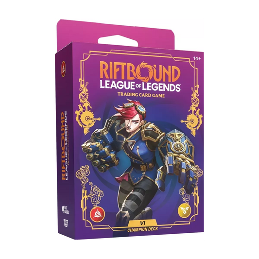 Riftbound : League of Legends -  Starter Deck Vi - Version Anglaise- Set 3 Unleashed -